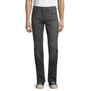 7 For All Mankind Slimmy Foolproof Denim Dark Gray Jeans 40 Inseam 32